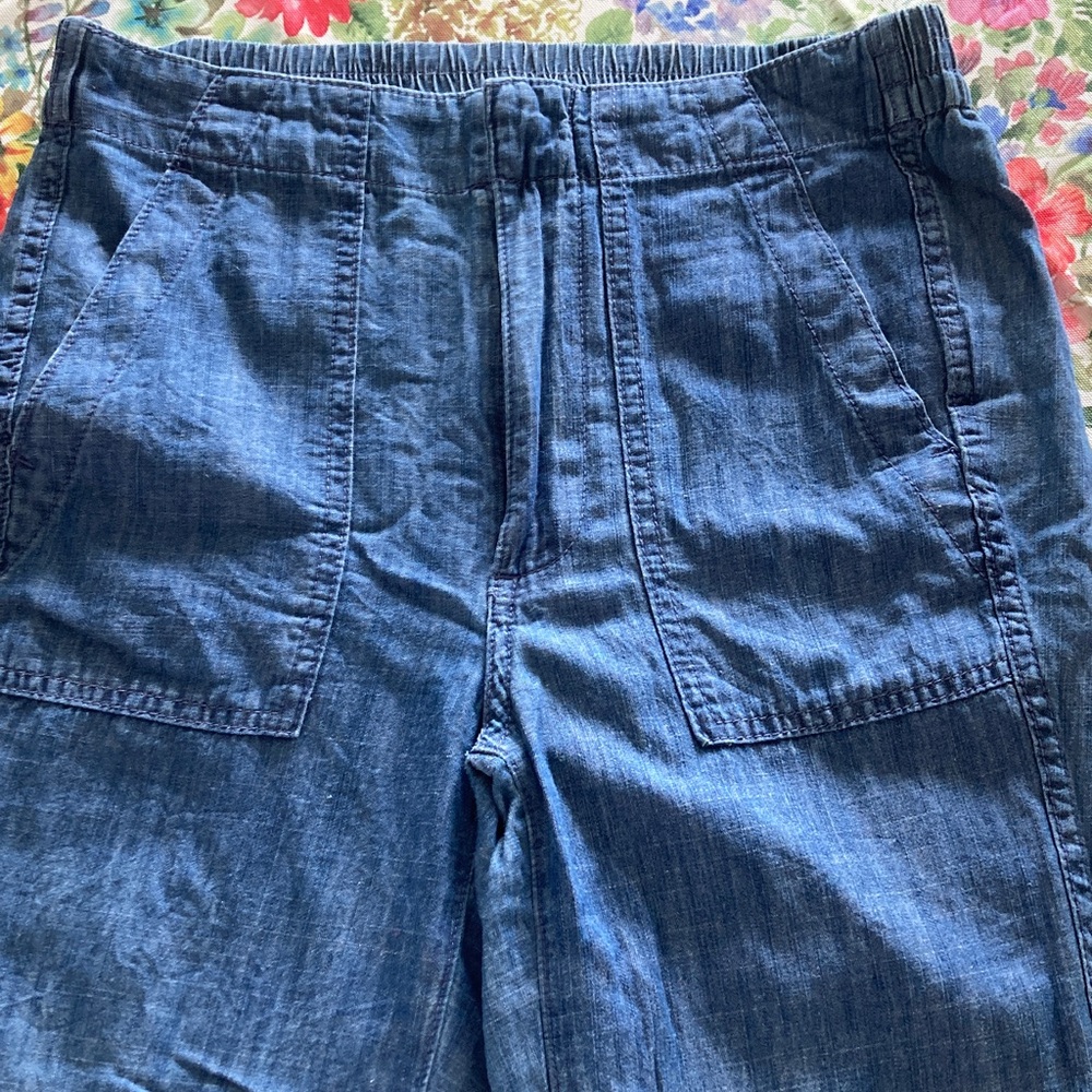 J. Crew Blue Ankle Jeans